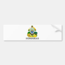 Honduras Coat of Arms Bumper Sticker
