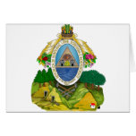 Honduras Coat of Arms Card