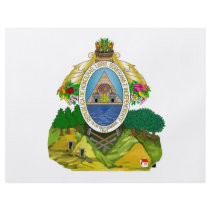 Honduras Coat of Arms Custom Flyer