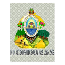 Honduras Coat of Arms Post Cards