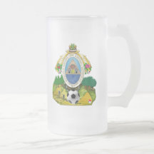 Honduras emblem coat of Arms soccer ball gifts Coffee Mug