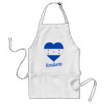 Honduras Flag Heart aprons