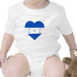 Honduras Flag Heart t-shirts