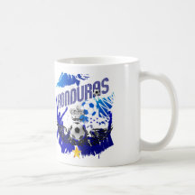 Honduras Grunge flag soccer futbol celebration Coffee Mug