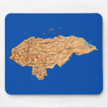 Honduras Map Mousepad