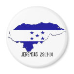 Honduras Mission Jeremias 29:11-14 - Customised magnets