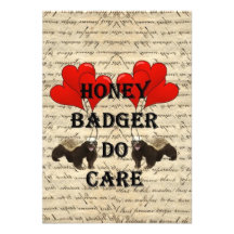Hone badger do care invite