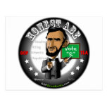 Honest Abe Post Card