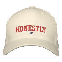 HoNesTLY/1987 Embroidered Cap Embroidered Baseball Caps