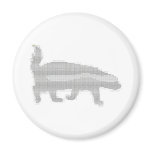 honey badger ascii magnets