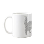 honey badger ascii mugs