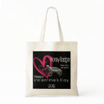 Honey Badger Be Mine Valentine's Day Tote Bag bags
