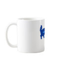 honey badger blue mugs
