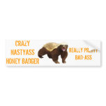 Honey Badger bumper stickers