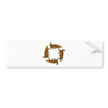 honey badger bumper sticker