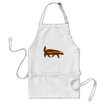 honey badger honey badger honey badger apron