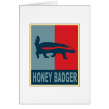 Honey Badger Obama Cards