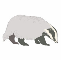 honey badger photo cut outs