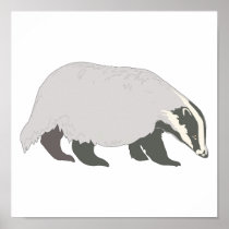 honey badger poster