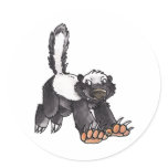 Honey Badger stickers