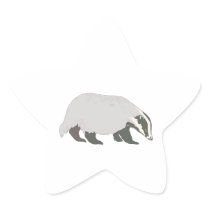 honey badger sticker