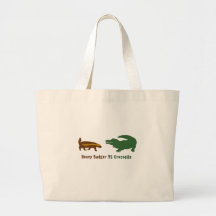 Honey Badger VS Crocodile Bag