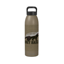 Honey Badger Wild Animal Drinking Bottles