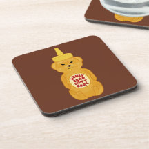 Honey Bear Coasters