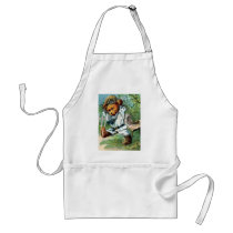 Honey Bear Harry - Letter H - Vintage Teddy Bear Apron