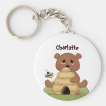 Honey Bear Key Chain