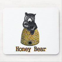 honey bear mousepad