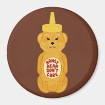 Honey Bear Refrigerator Magnet