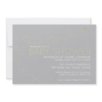 Honey Bee Baby Shower Invitation