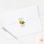 Honey Bee Baby Shower Sticker