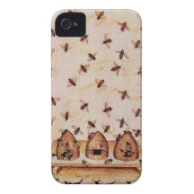 HONEY BEE ,BEEKEEPER iPhone 4 COVERS