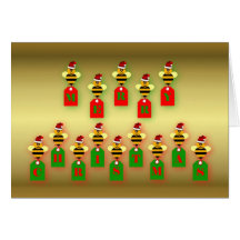 Honey bee Christmas card Italian honey bee apiary