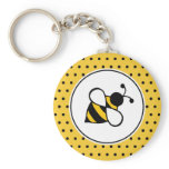 Honey Bee Keychain
