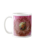 Honey bee on poppy mug