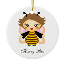 Honey Bee Christmas Ornament