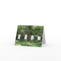 Honey Bees Greeting Card