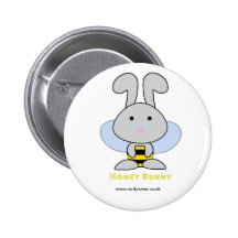 Honey Bunny Pins