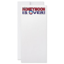 HONEY-MOON-IS-OVER RACK CARD
