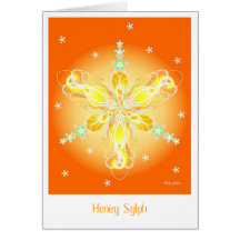 Honey-Sylph Greeting Card