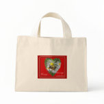 Honeybee on Asters Valentine Bags