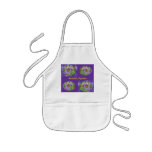 Honeybee on Fall Asters Wildflower Series aprons