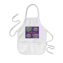 Honeybee on Fall Asters Wildflower Series Aprons