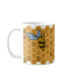 Honeycomb Bumble Bees Coffee Mug