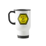 Honeycomb logo travel mug