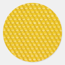 Honeycomb Template For Bees To Work On stickers