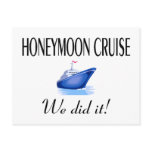 Honeymoon Cruise postcards